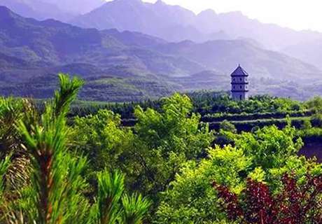 陕西周至竹峪人文古镇，有着历史悠久的周文化和道文化
